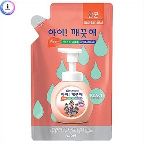 아이깨끗해 리필 200ml 복숭아 핸드크리너리필 핸드_W8BB85A