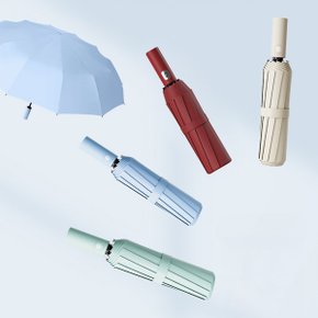 [1+1] 모노심플 자외선차단 3단 자동우산 양산 겸용(+전용커버) 컬러5종