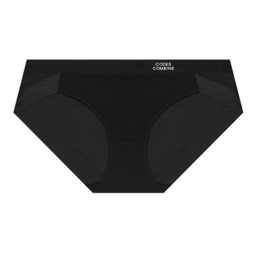 코데즈컴바인이너웨어 로고 포인트 블랙 여성팬티 (CDWBP552BK)