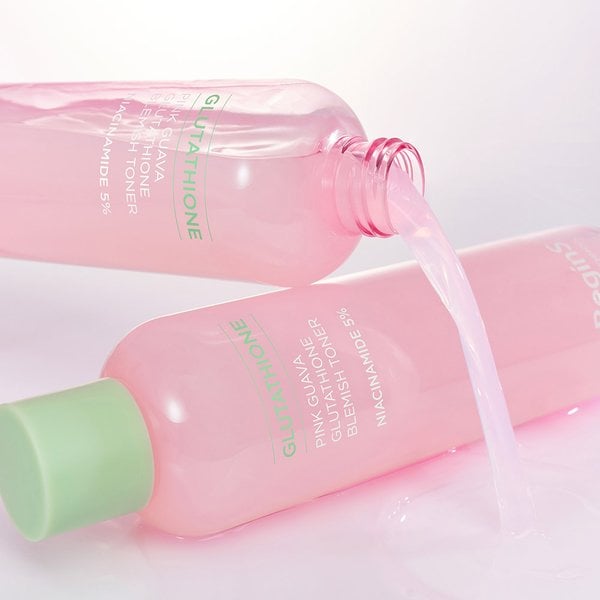 핑크 구아바 글루타치온 흔적 토너 300ml+ 흔적 아이겔패치 1ea 2매