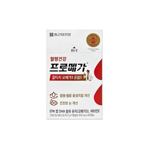 프로메가 알티지 오메가3 듀얼S 420mg 60캡슐/mjc(1)