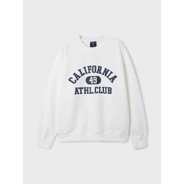 후아유 California Printing Sweatshirt  WHMWF2203U