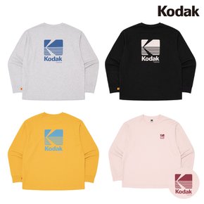 [공식](정상가 : 79,000원) 빅로고 롱 슬리브 티셔츠 (4 COLOR)
