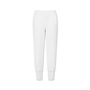 Women Twill Jogger Pants_WWPNA24605WHX