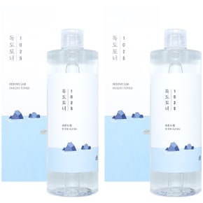 1025 독도 토너 500ml x 2개 닦토 수분토너 피지케어