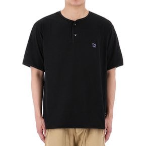 국내배송 24SS 니들스 헨리넥 티셔츠 OT263 BLACK