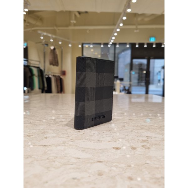 [부산점] 남성 바이폴드 체크 카드지갑 8070195