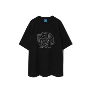 DML Stitch Logo Short Sleeve T-shirt T78 Black