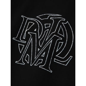 DML Stitch Logo Short Sleeve T-shirt T78 Black
