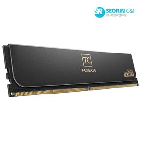 [서린공식] 팀그룹 T-CREATE DDR5-6000 CL40 EXPERT 블랙 패키지 서린 (128GB(64Gx2))