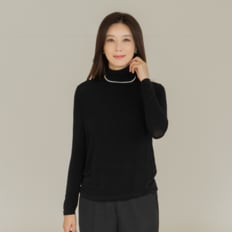 마담4060 엄마옷  야들야들반폴라 40대50대 티셔츠-RTE2410008-