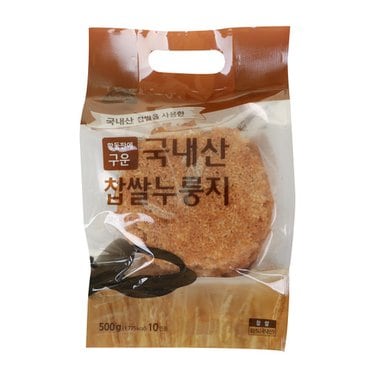 신세계 농산 국내산 찹쌀누룽지 500g (4개)