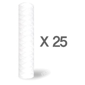 와운드실필터 하우징용 침전필터 500mm 10마이크론 25개 1BOX [국내생산]