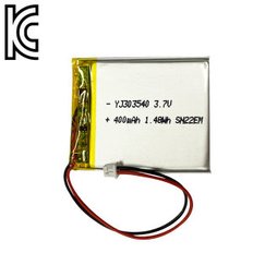 리튬폴리머배터리 KC인증 충전지 YJ303540  400mAh