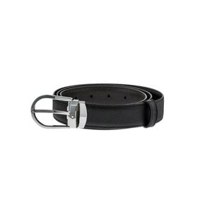 남성 몽블랑 홀스슈 버클 30mm 리버시블 레더 블랙 브라운 113834