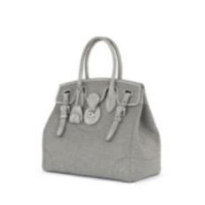 [해외배송] 33CM 소프트 RICKY 울 사첼 핸드백 435930948001CLASSIC LIGHT GREY B0030566831