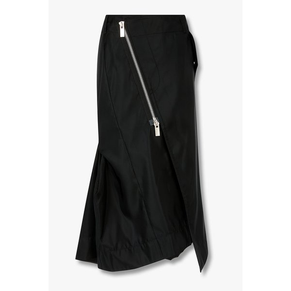 여성 나일론 트윌 스커트(블랙) 6415316507000