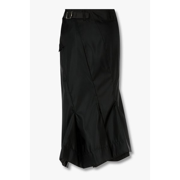 여성 나일론 트윌 스커트(블랙) 6415316507000