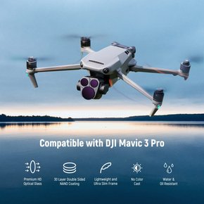 NEEWER ND DJI Mavic 3 ProPro 2 ND2-32(1-5 HD 가변 필터 세트 Cine에 대응 팩