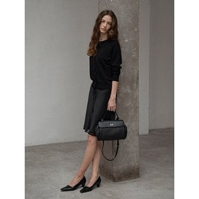 SIAC3061 Leather Michelle Bag S_Black