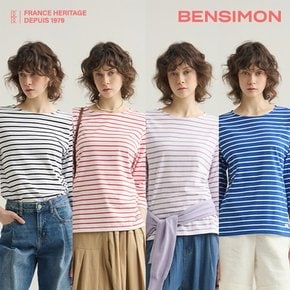 [최초가 59900원] 25SS 여성 스트라이프 티셔츠 4종 택1