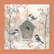 런치냅킨 Beautiful Birdhouse (L834200)