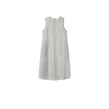 샵아모멘토 아모멘토 25SS Sheer Long Dress (2 Colors)