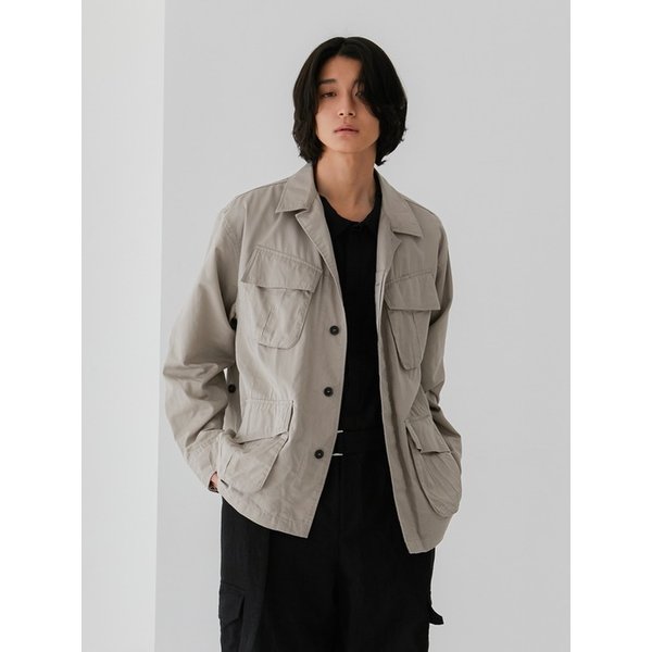 JUNGLE FATIGE JACKET (GREY)