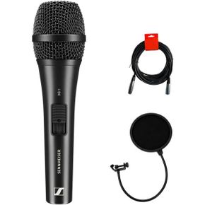 영국 젠하이저 콘덴서 Sennheiser XS 1 Handheld Cardioid Dynamic Vocal Microphone Bundle wit