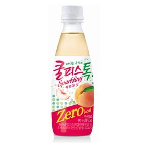 쿨피스톡 제로 복숭아 350ml 24입