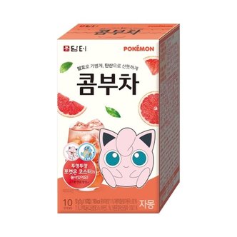 담터 포켓몬 콤부차 자몽 10T