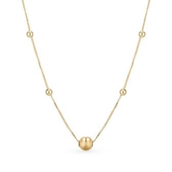  [도로시] 18k 콩콩이 볼 목걸이