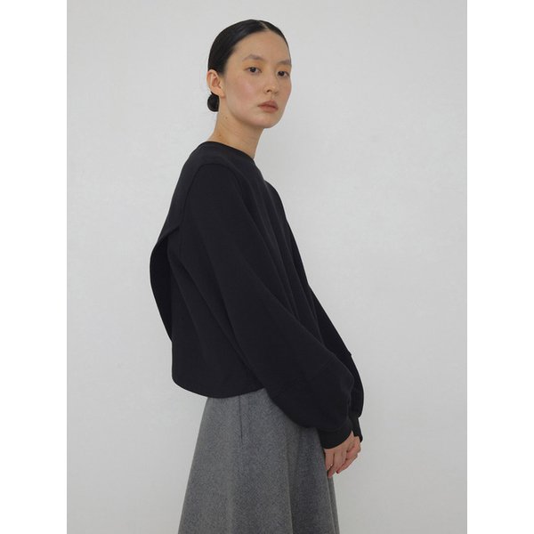 [리오더]Lyrique slit sweat top,바로발송