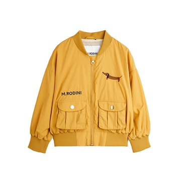 매직에디션 MINI RODINI] (C)Dog nylon baseball jacket emb(2521010113)