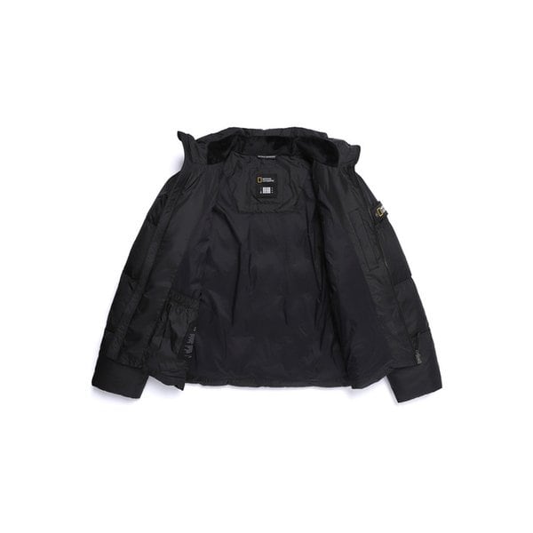 N254UDW970 에이라 하이넥 구스다운 점퍼 BLACK