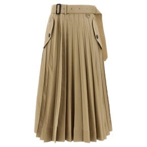 Long skirt SCW214651 Beige