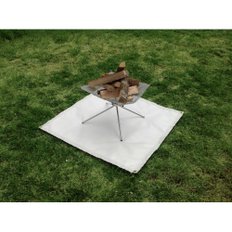 요시노 모닥불 보호 시트, 요시노 주식회사, 3겹, 도리 포함, 920mm x 920mm, 흰색