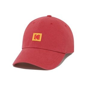 어패럴 릴렉스핏 스퀘어로고 볼캡 RED K6343LCP72RED