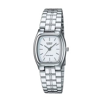  카시오 LTP-1169D-7A 스퀘어 아날로그 여성 메탈 시계