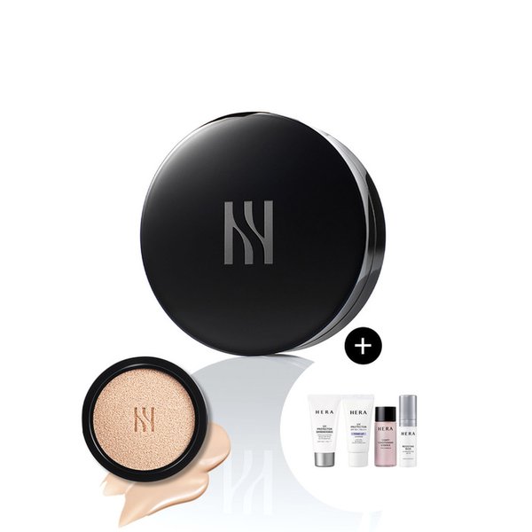 블랙 쿠션 파운데이션 듀오 SPF34/PA++ 15gx2 (본품15g+리필15g)