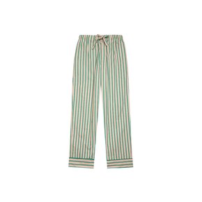 Chilling Stripe Pajama Set (Green)