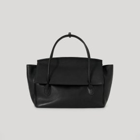 Tessa Leather Tote Bag Black (FROM ITALY)