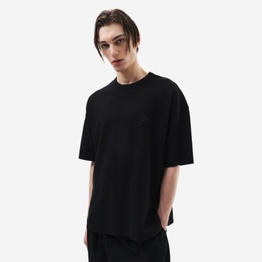 지오송지오 셈블런스 오버사이즈 티셔츠 블랙 ZH2TS801BK