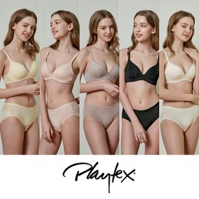 [Playtex] 와이어리스 시크릿 라이트베이지+피치+버터옐로우+샌드베이지+블랙 10종