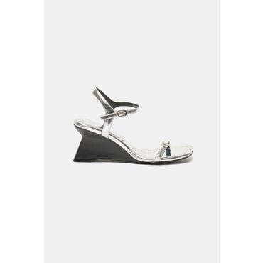 슈콤마보니 Slim strap sandal(silver) DG2AM25004SVX