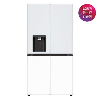 LG [LG전자공식인증점] DIOS 오브제컬렉션 STEM 얼음정수기 냉장고 W825GYW182S (817L)