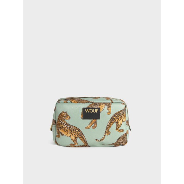 WO데일리 에메랄드레오파드 토일레트리백 20x13x9.5