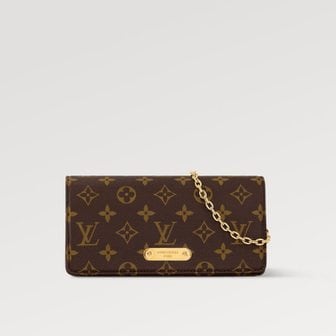 LOUIS VUITTON 여성 숄더백 모노그램 월릿 온 체인 릴리 M82509 M82509