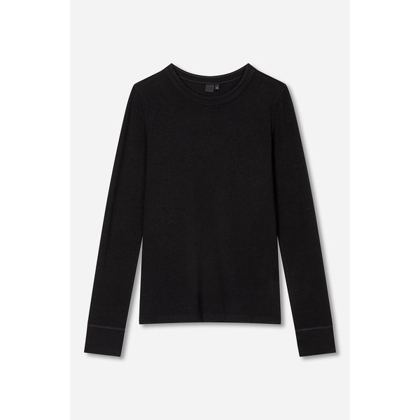 울 블렌디드 라운드넥 티셔츠 J915402511099