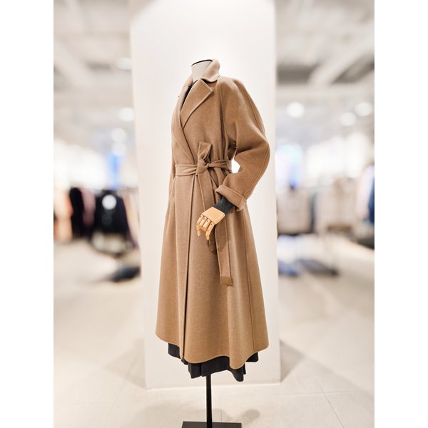 [파주점] [더아이잗컬렉션]울 캐시미어 블렌드 더블 롱 코트 CRBA0CTL91